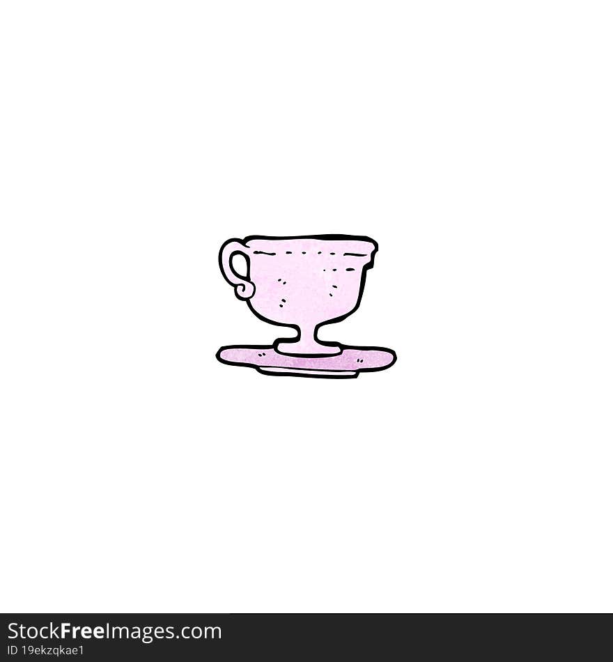 cartoon cup