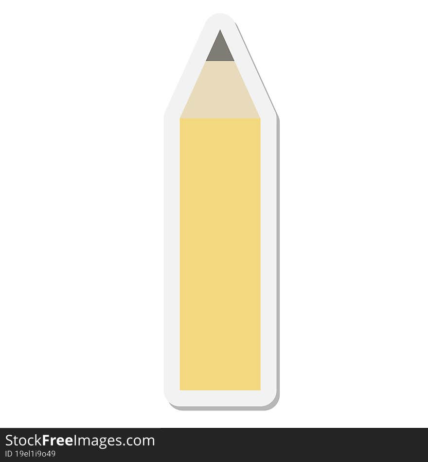 Pencil Sticker