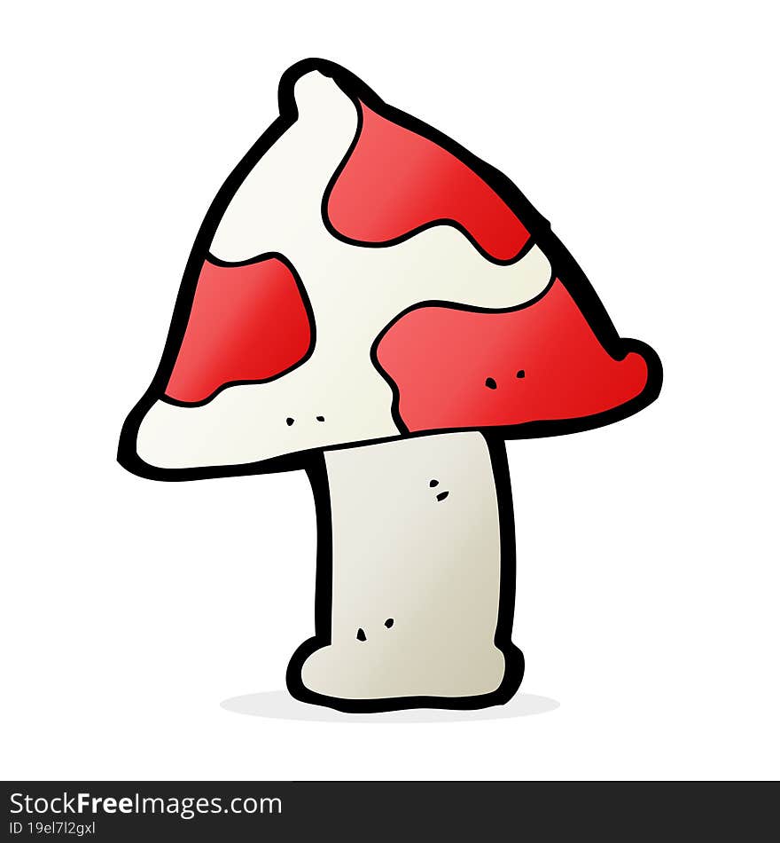 cartoon toadstool