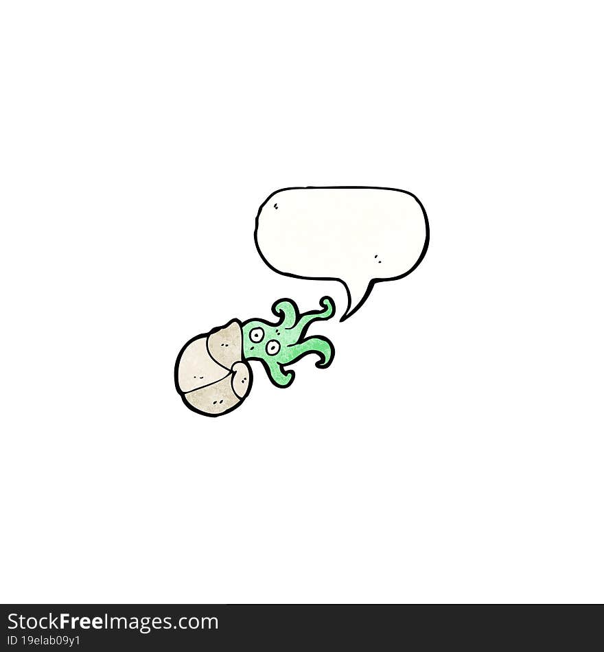 Nautilus Squid Cartoon