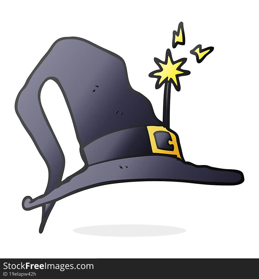 Cartoon Witch Hat