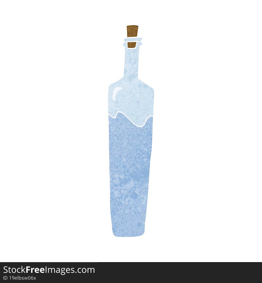 Cartoon Posh Bottle