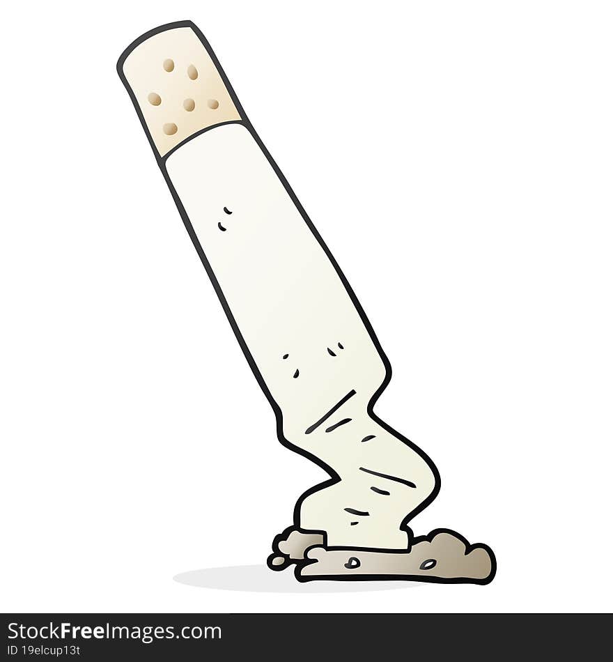 cartoon cigarette