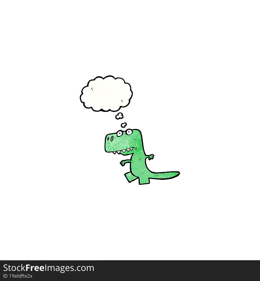 cartoon dinosaur