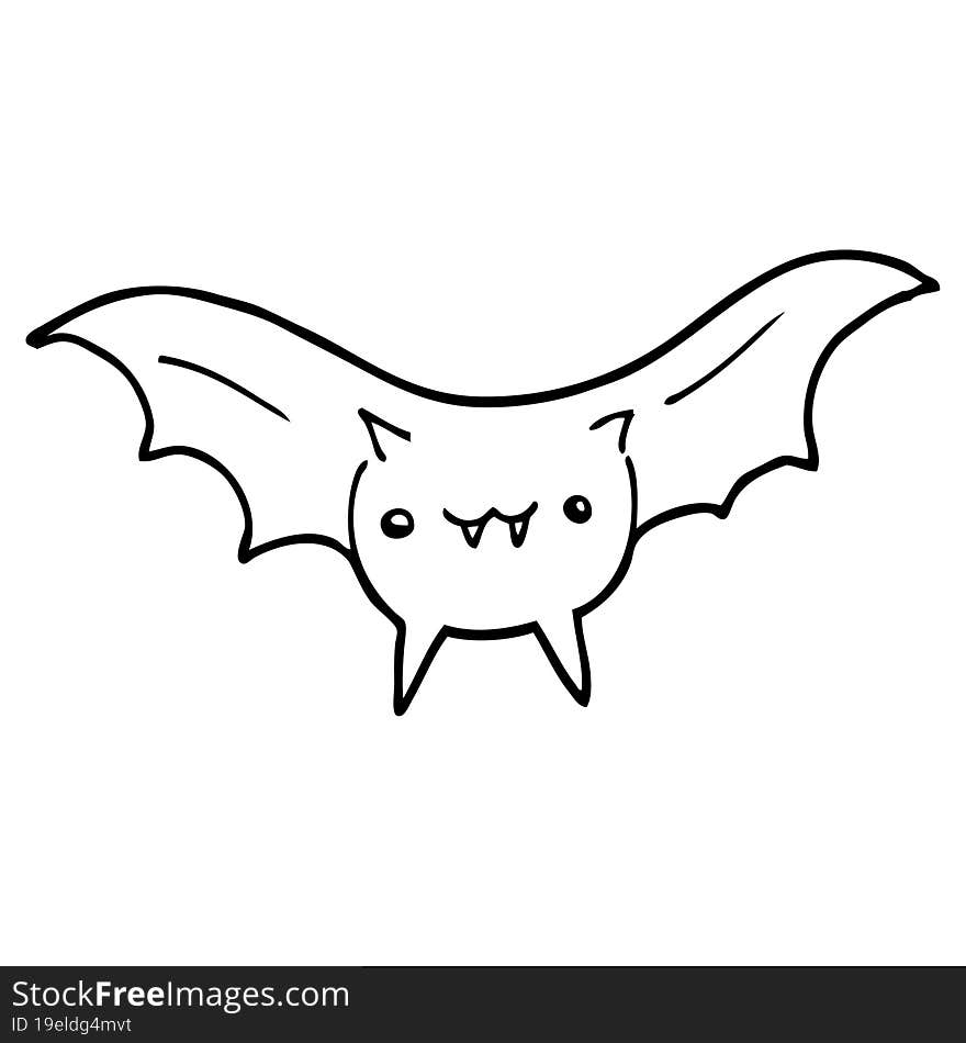 cartoon bat