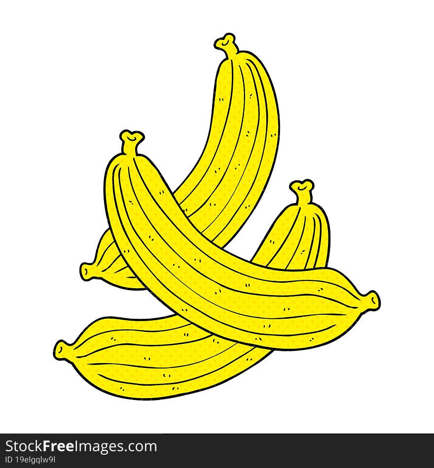 cartoon bananas