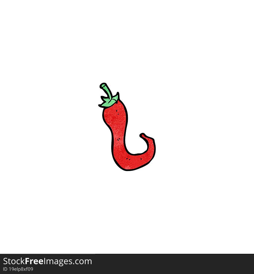 Cartoon Chili Pepper