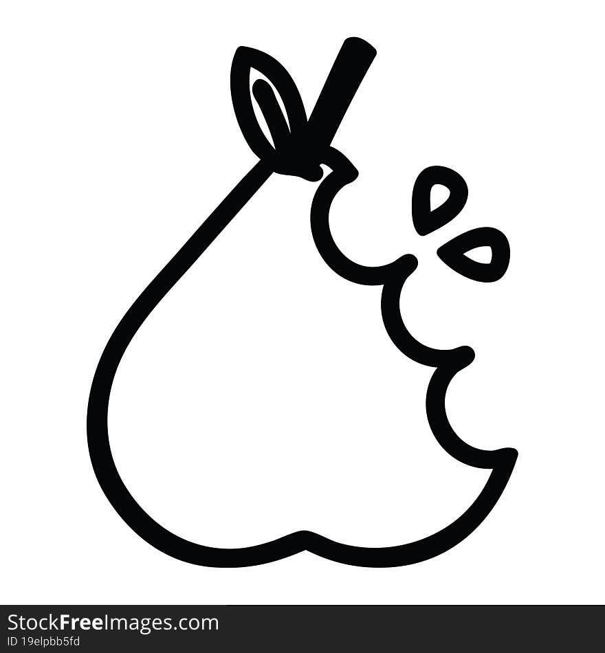 juicy pear icon symbol