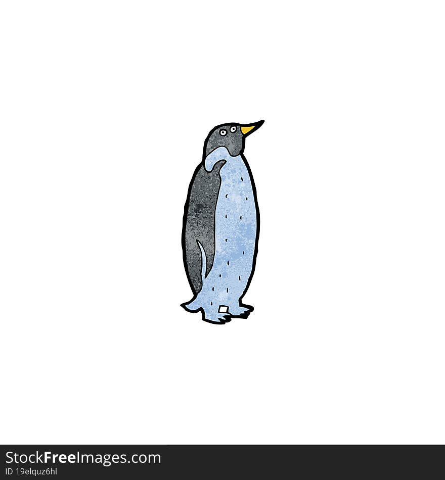 cartoon penguin