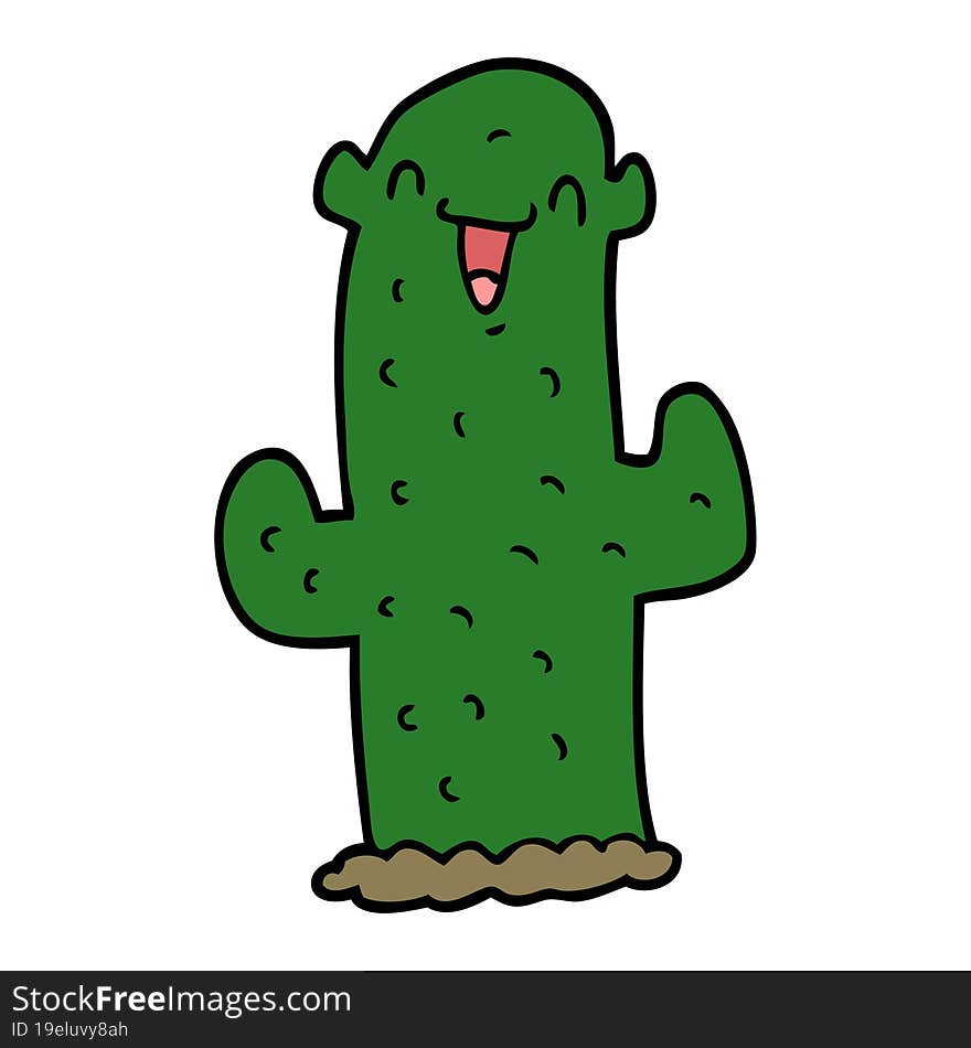 cartoon cactus