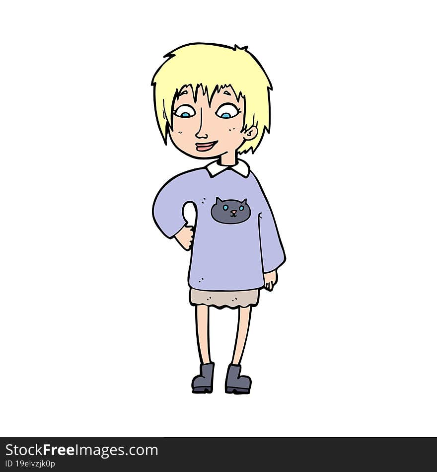 Cartoon Woman