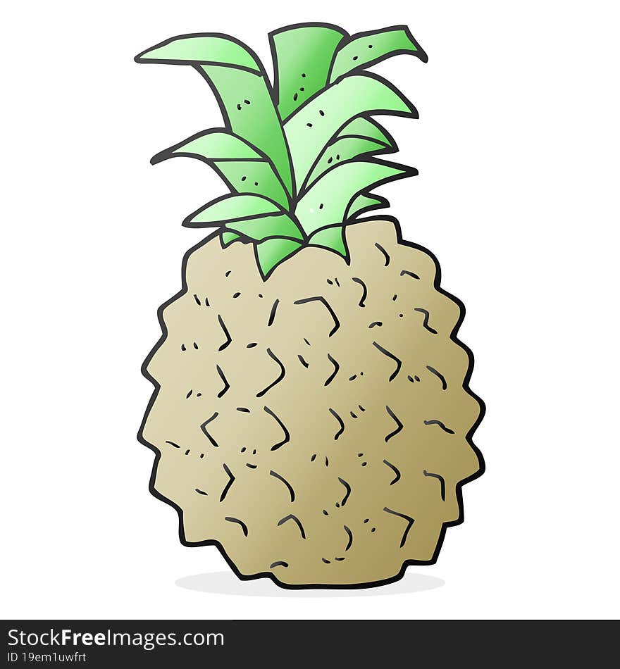 cartoon pineapple