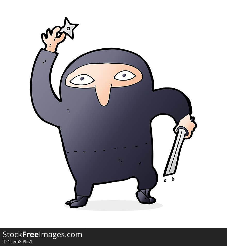 cartoon ninja