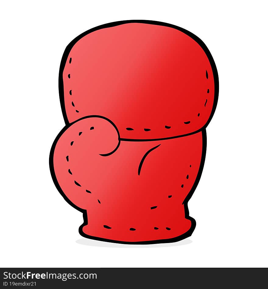 cartoon boxing glove