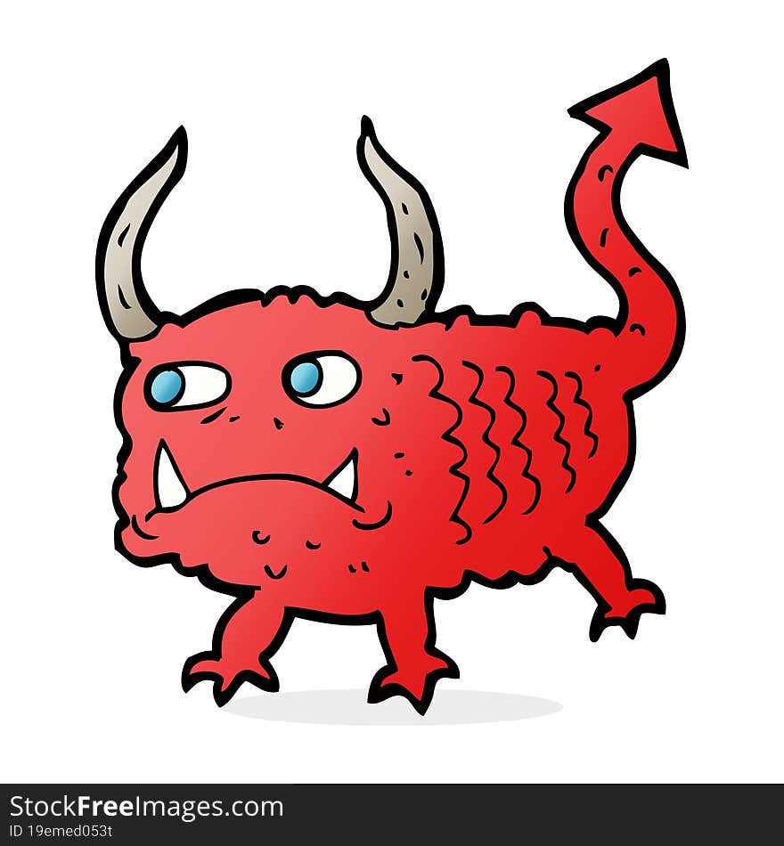 Cartoon Little Demon