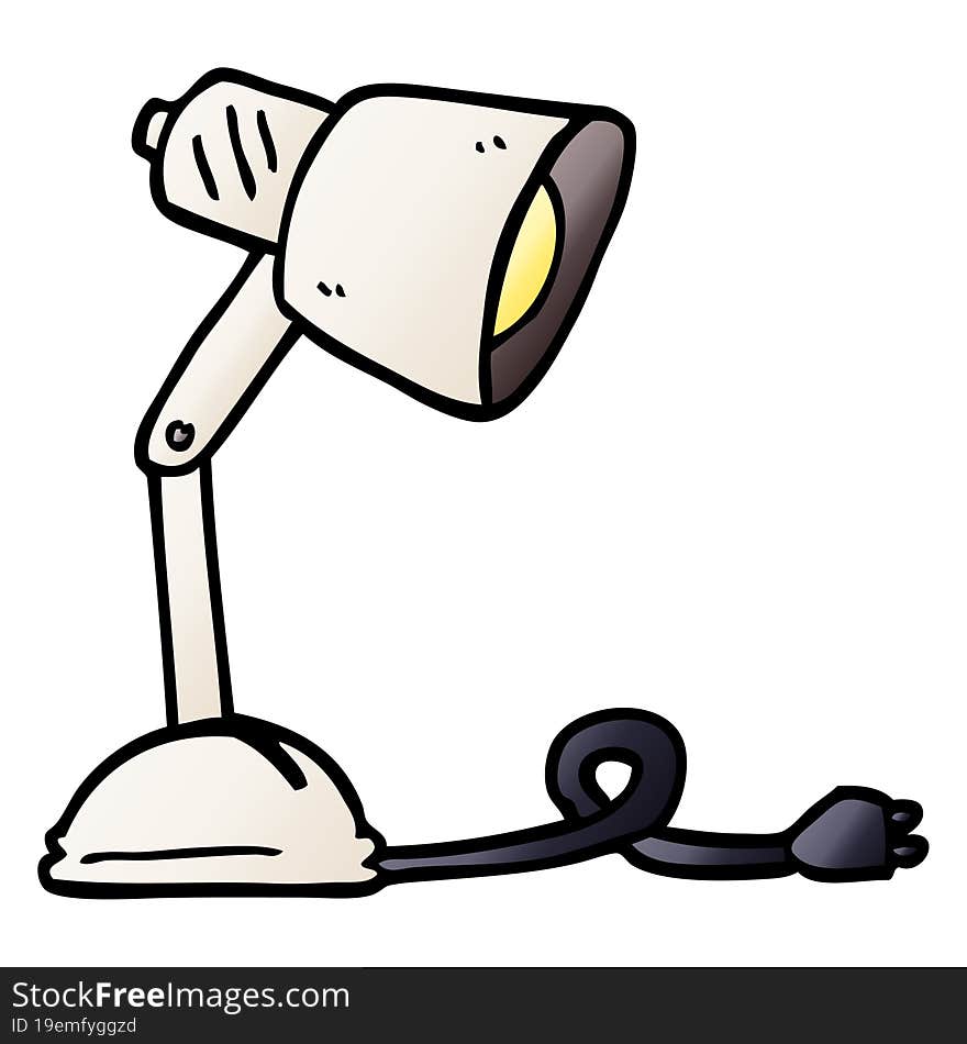 Cartoon Doodle Desk Lamp