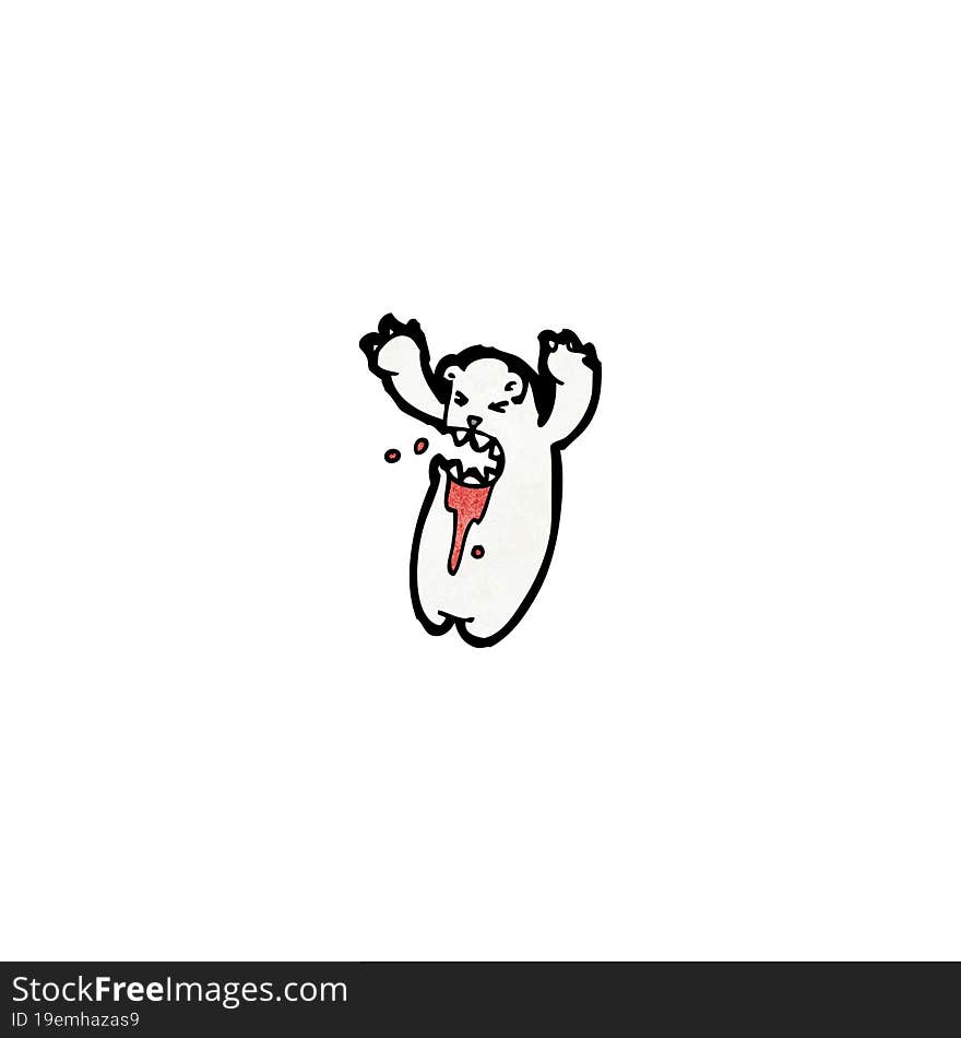 polar bear cartoon