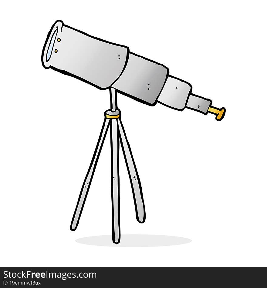 Cartoon Telescope