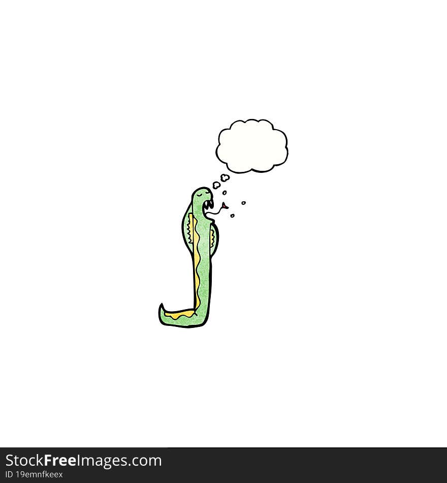 Cartoon Poisonous Snake