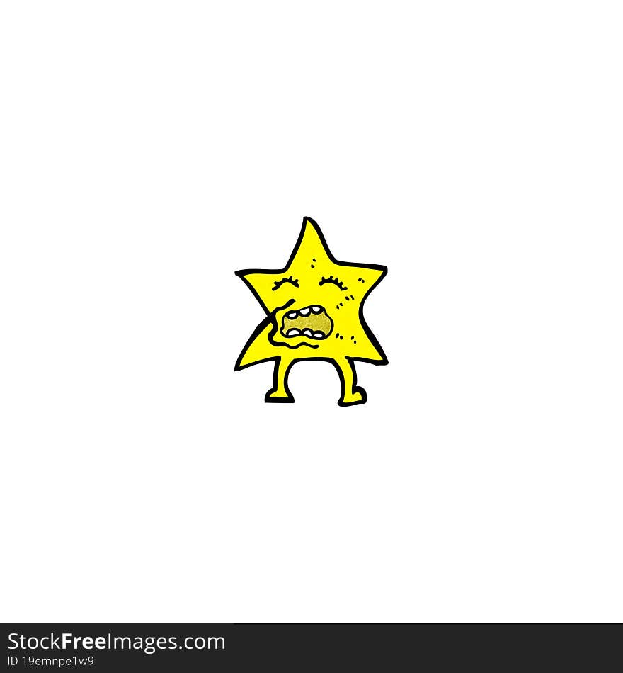 star cartoon character