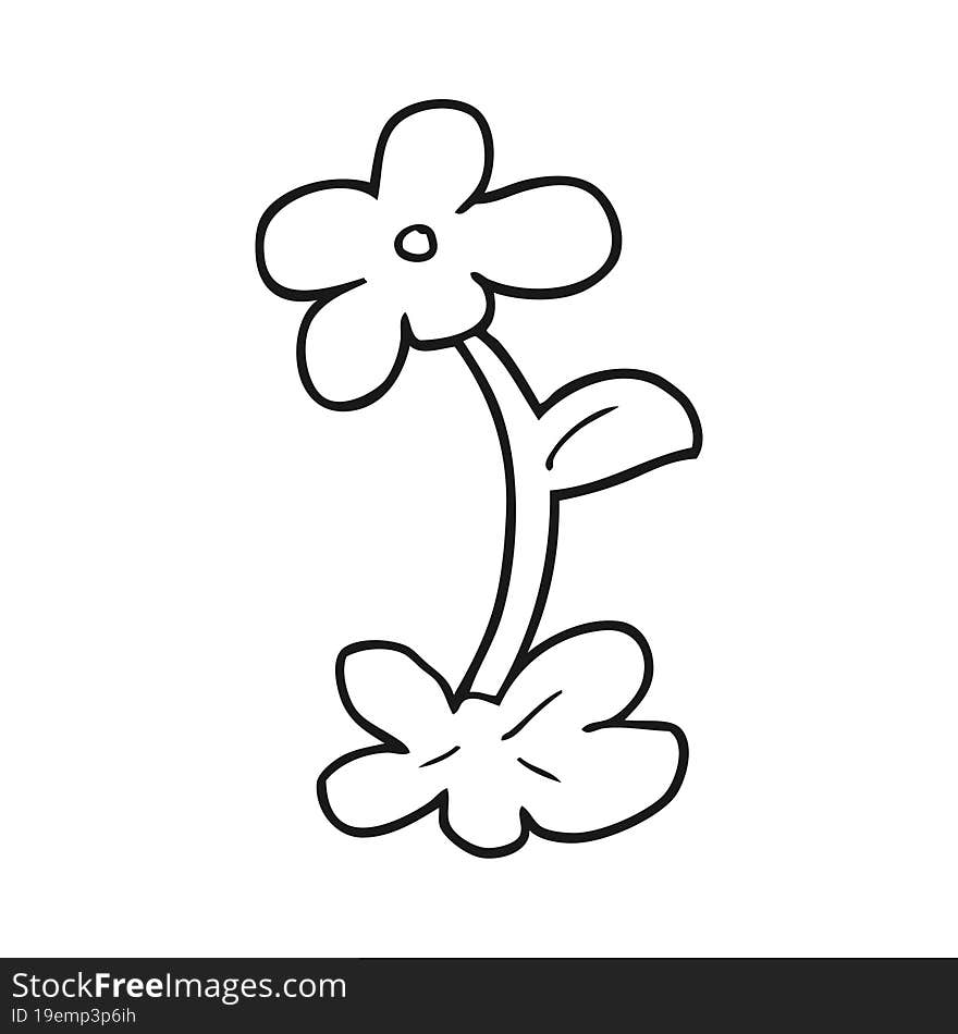 cartoon flower