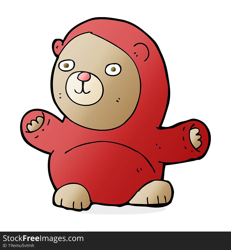 cartoon teddy bear