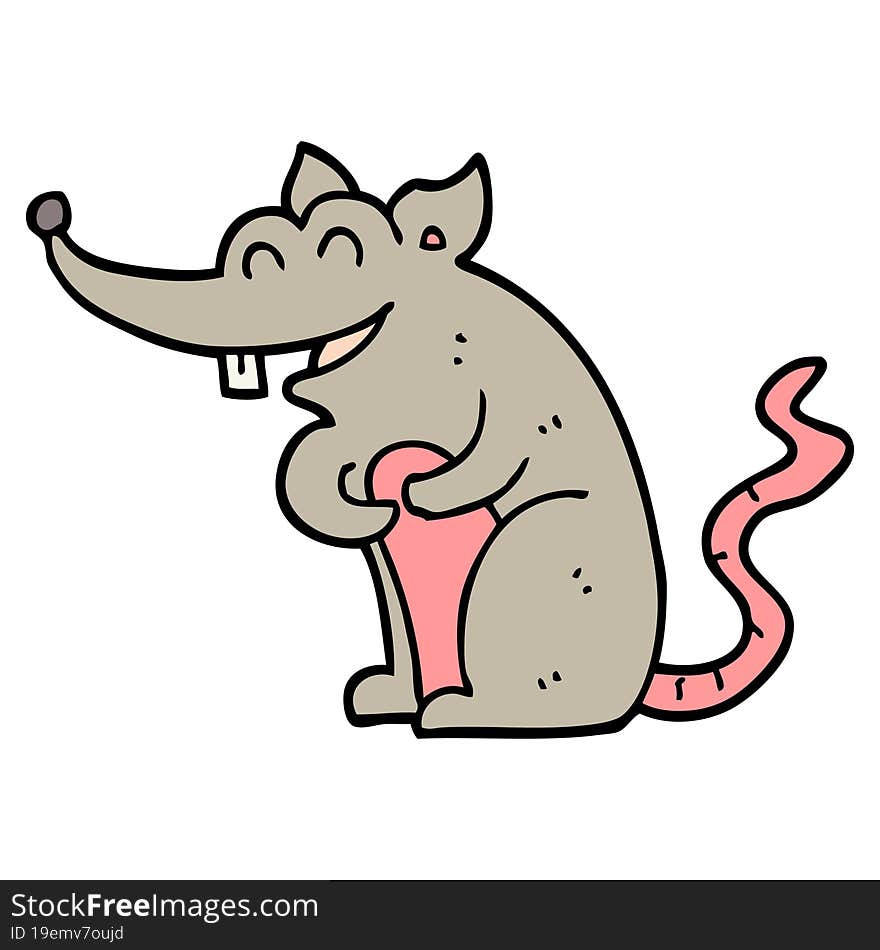 cartoon rat