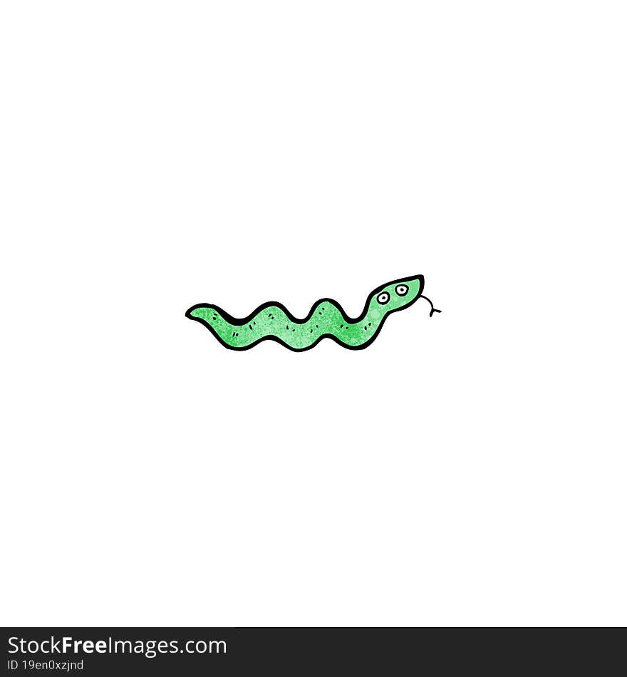 Slithering Snake Cartoon