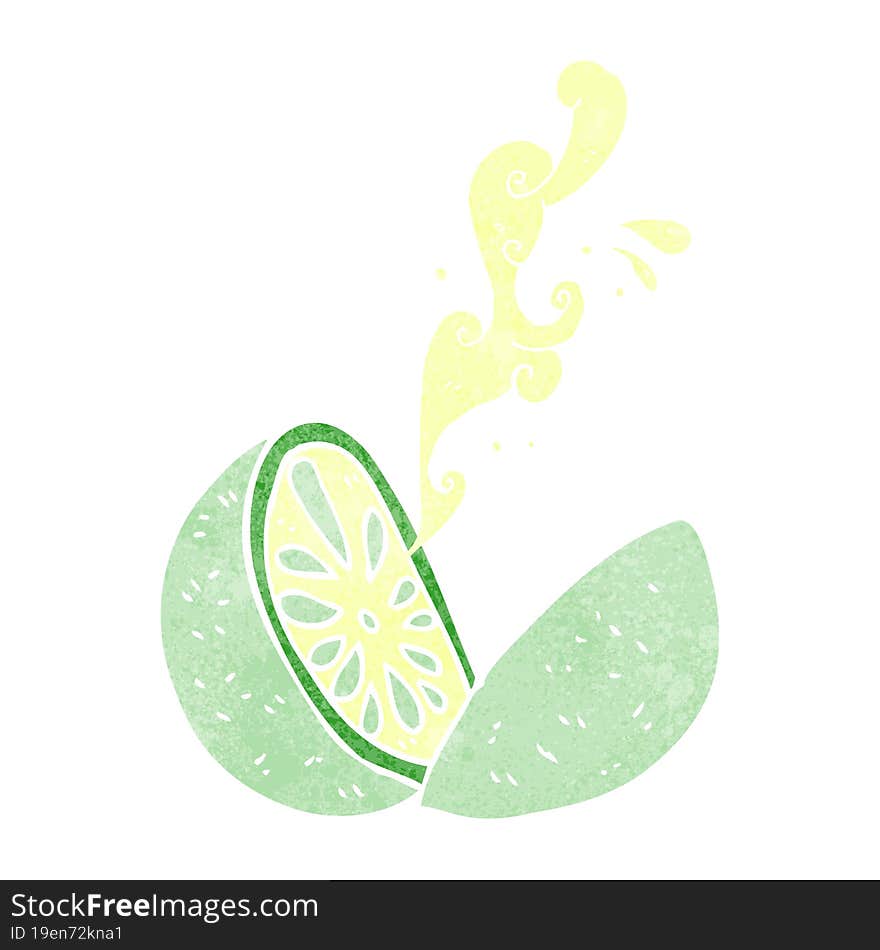 Retro Cartoon Melon