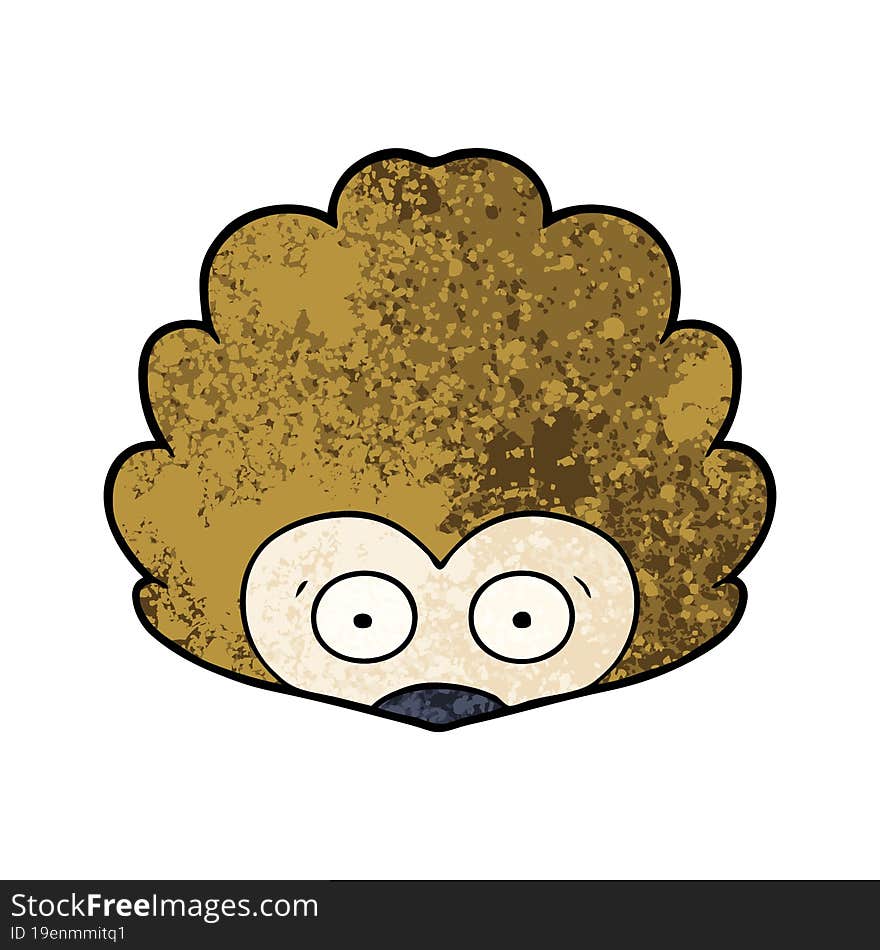 cartoon hedgehog. cartoon hedgehog