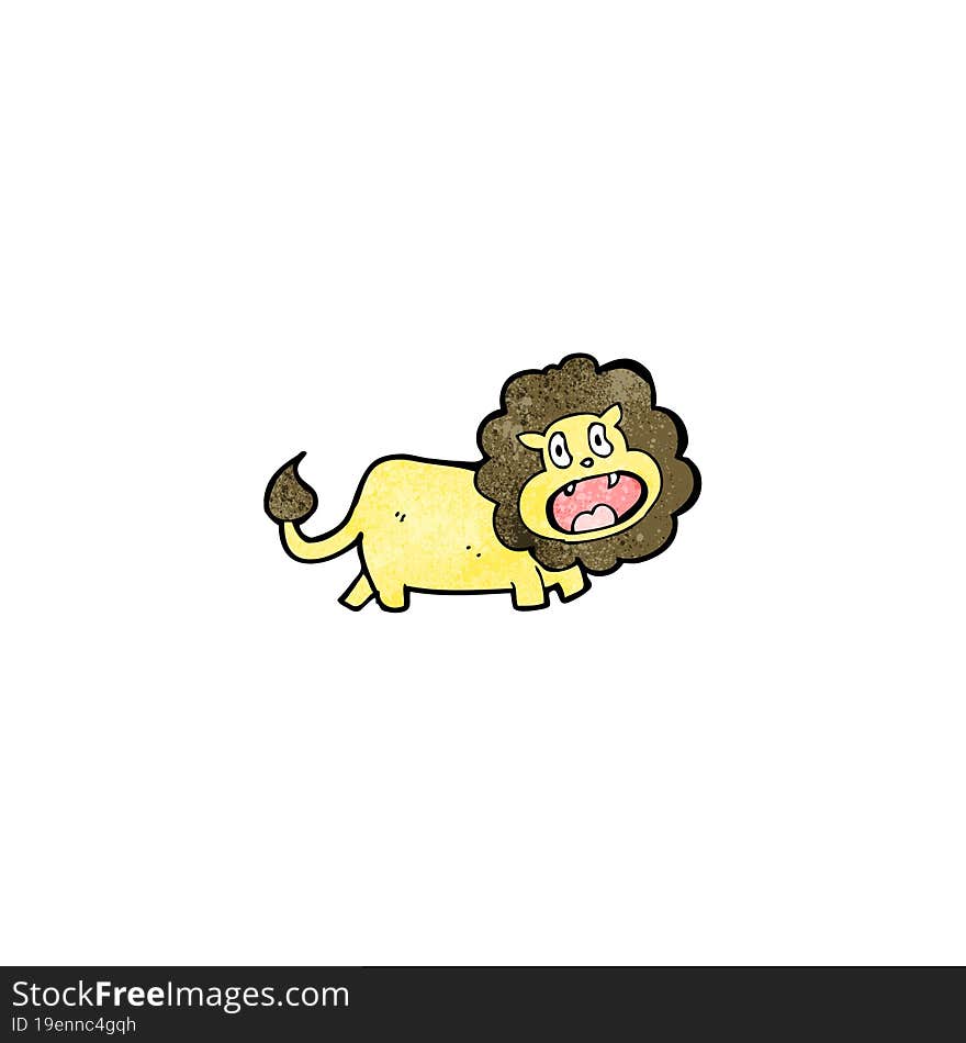 Cartoon Lion