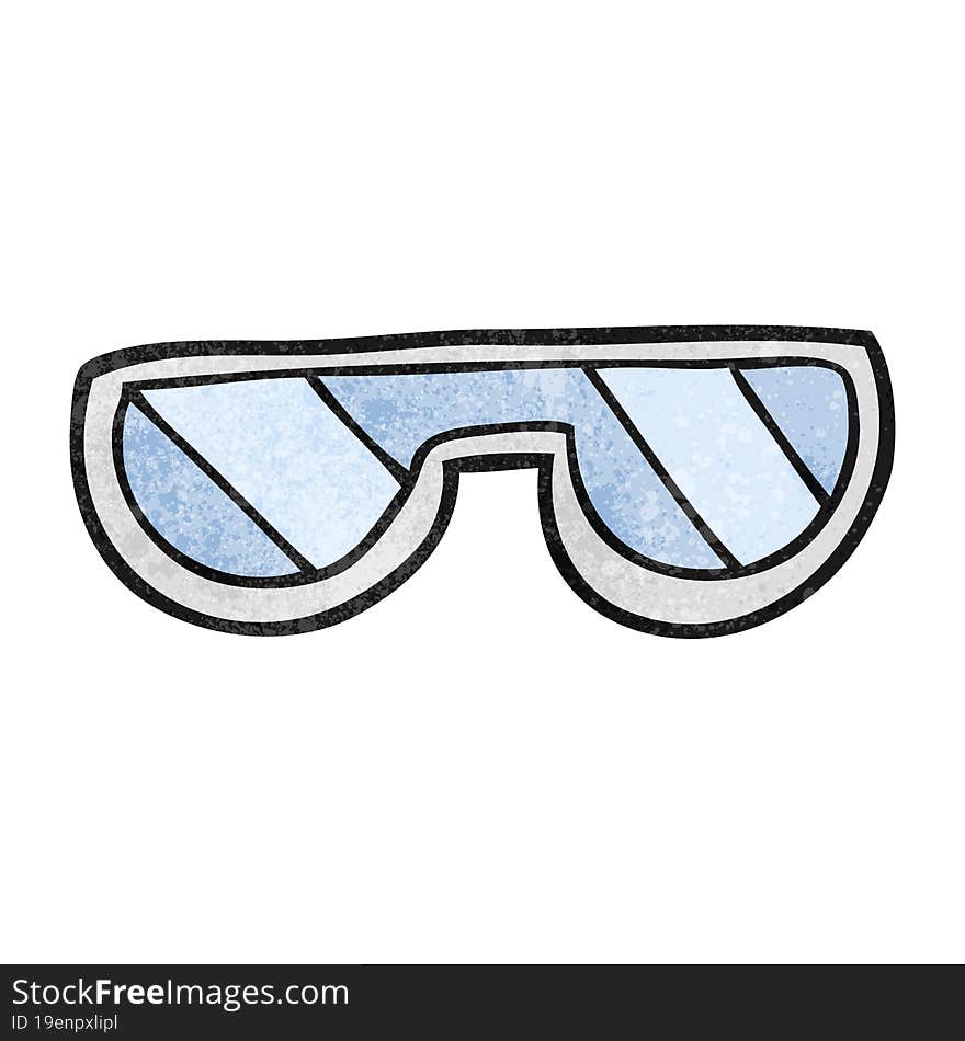 Textured Cartoon Glasses