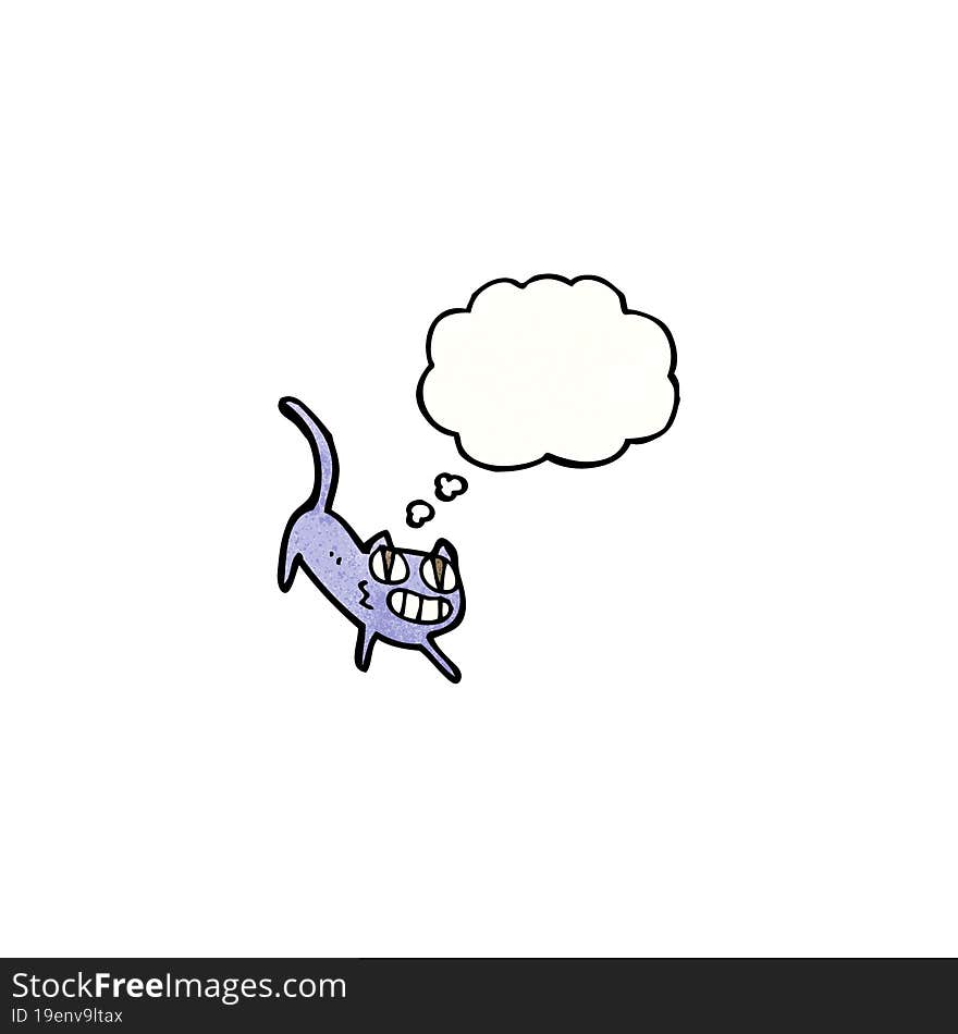 Funny Cartoon Cat