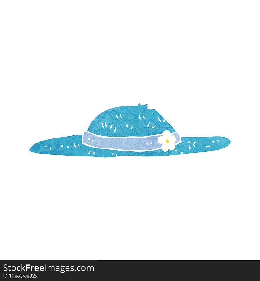 cartoon summer hat