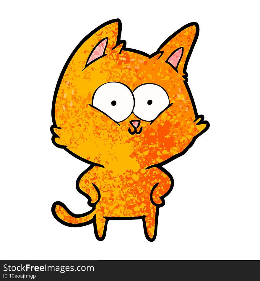 cartoon cat. cartoon cat