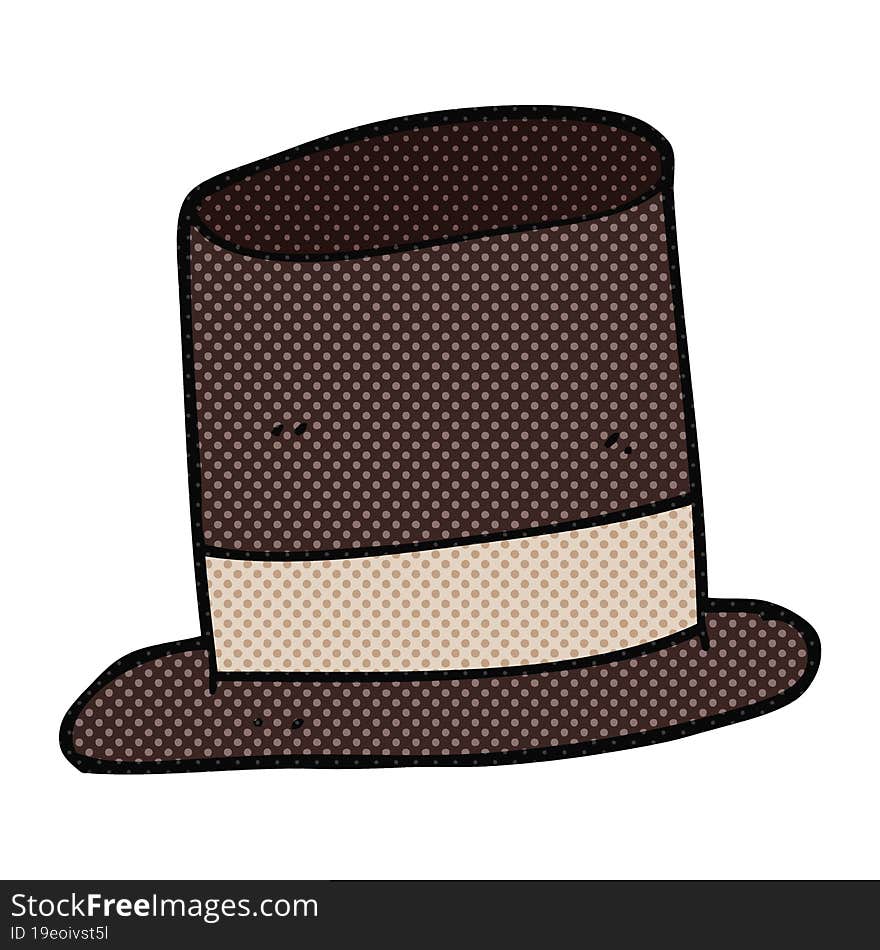 Cartoon Top Hat