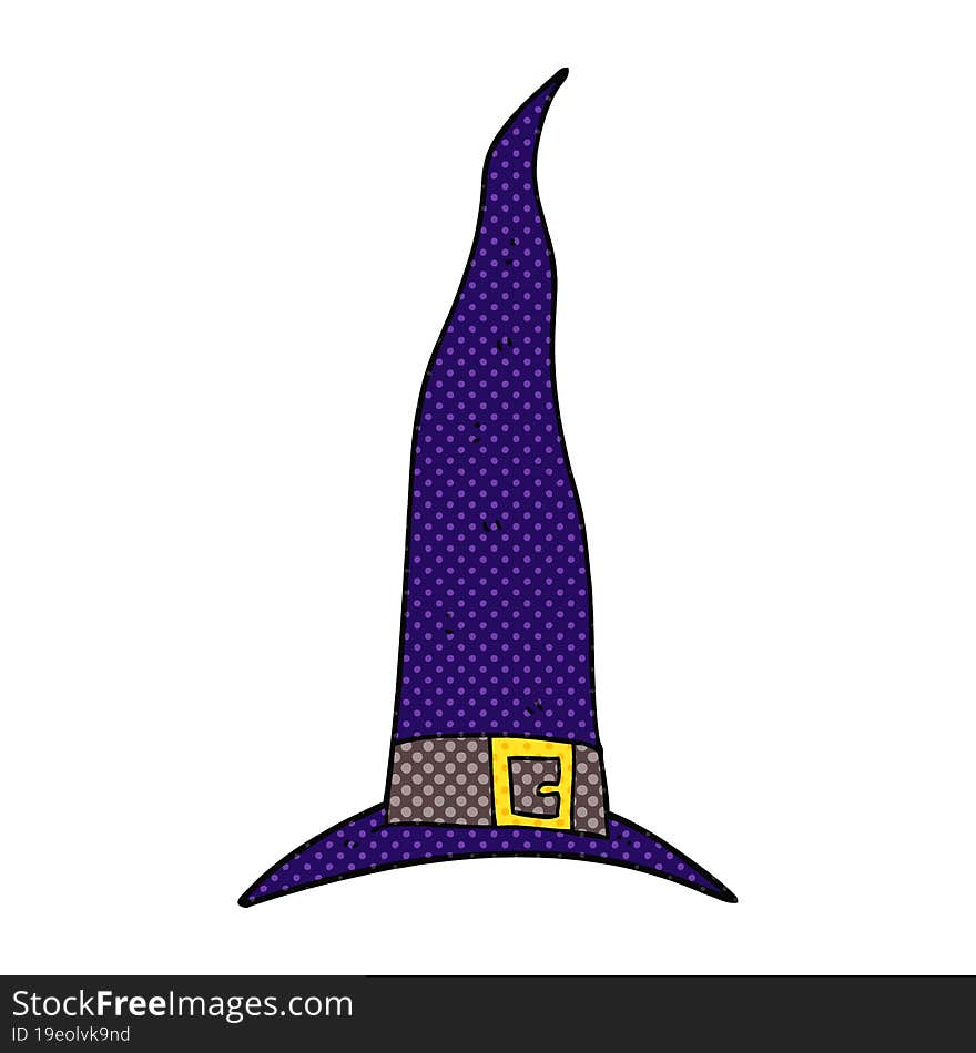 Cartoon Witch S Hat