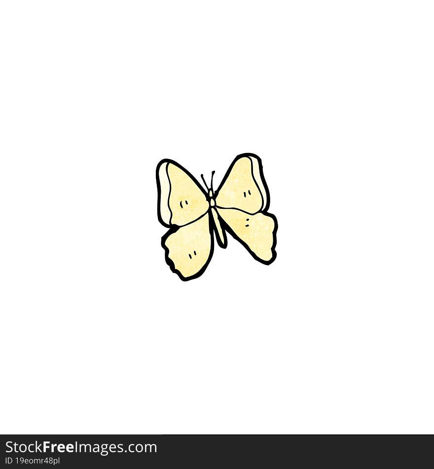 cartoon butterfly