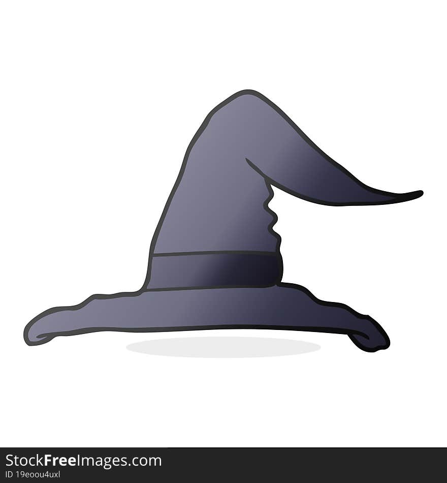 Cartoon Witch Hat