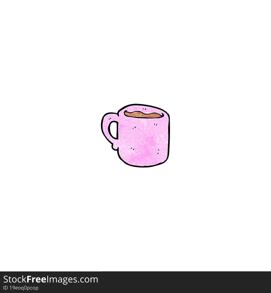 cartoon cup