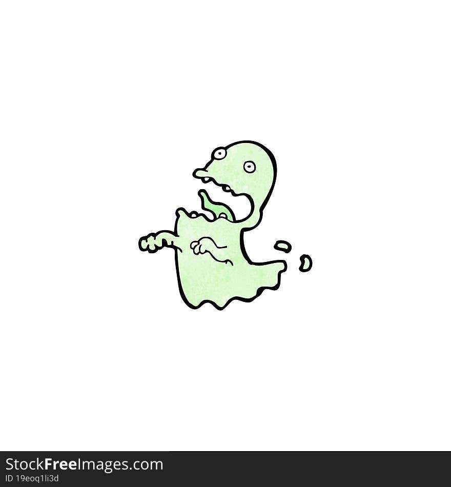 cartoon ghost