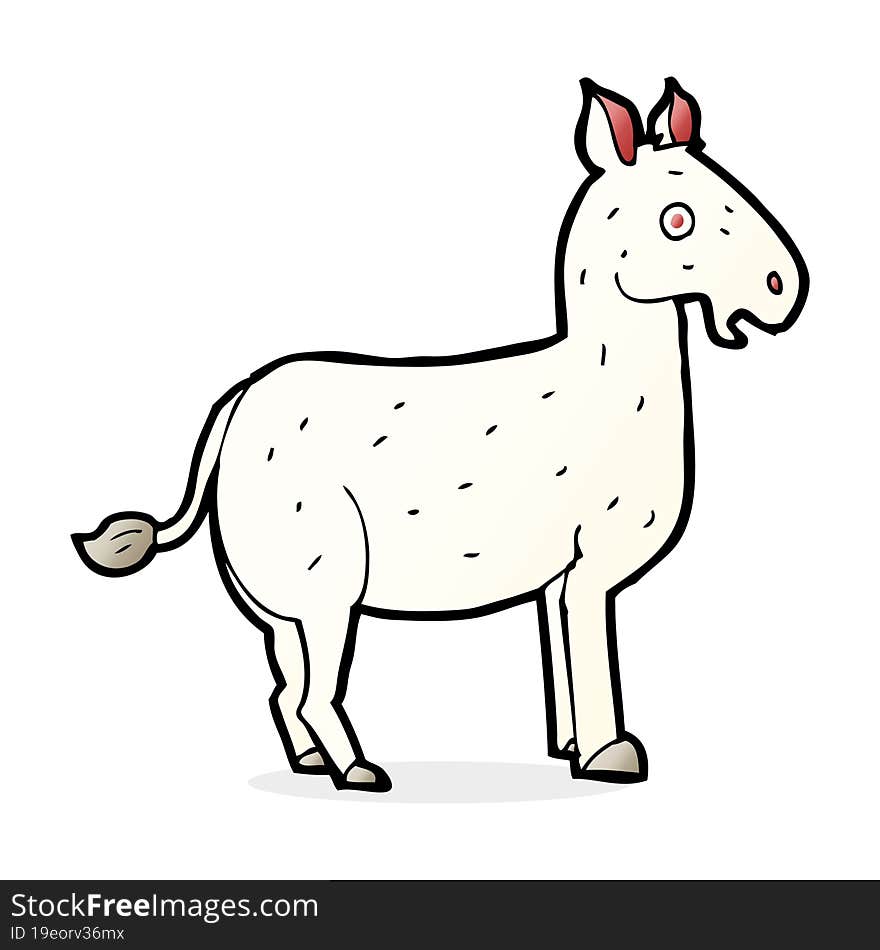 Cartoon Mule