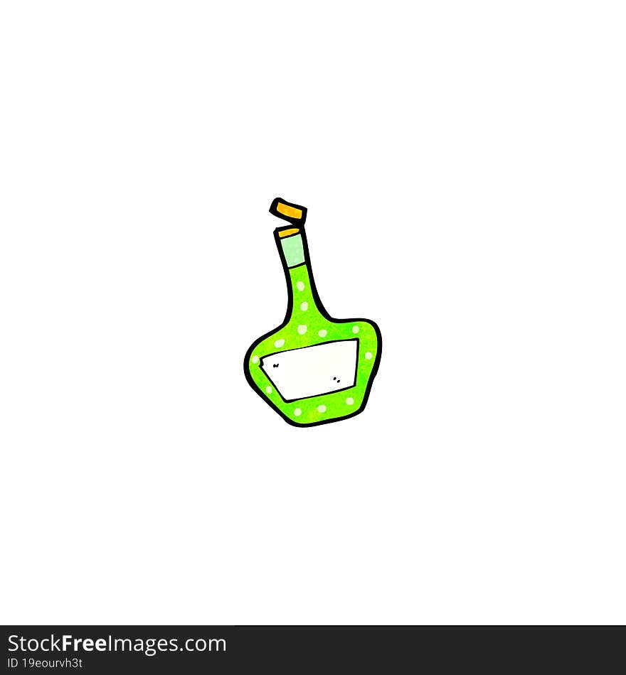 Cartoon Magic Potion