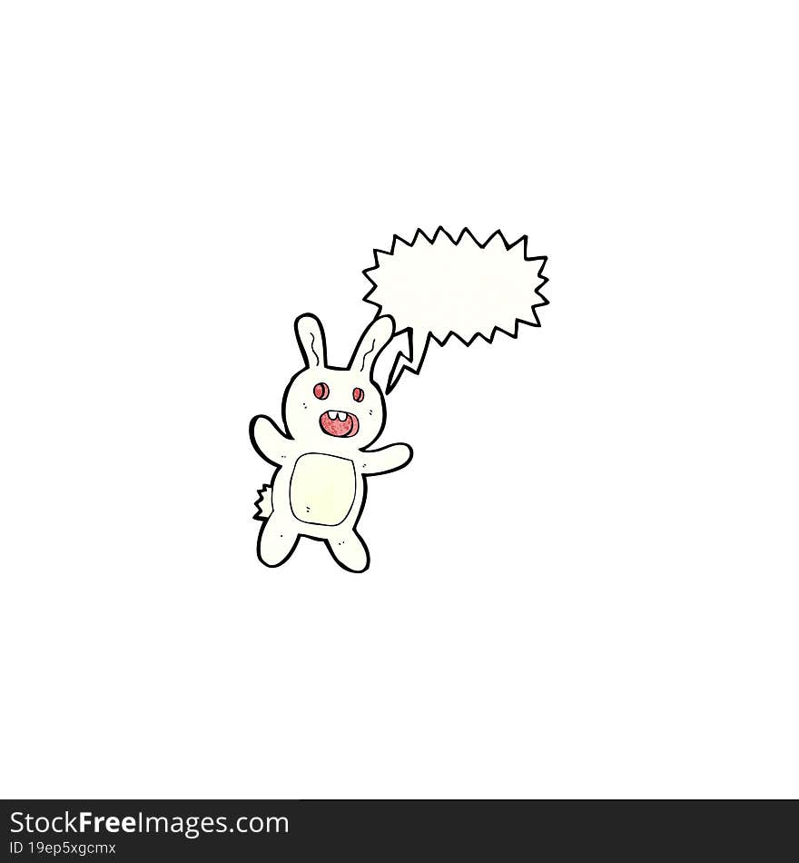 spooky rabbit cartoon