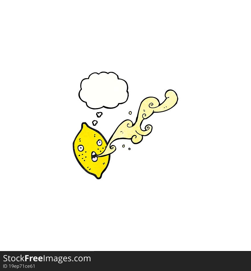 cartoon lemon