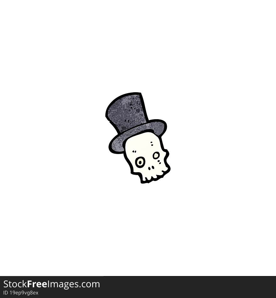 cartoon skull symbol