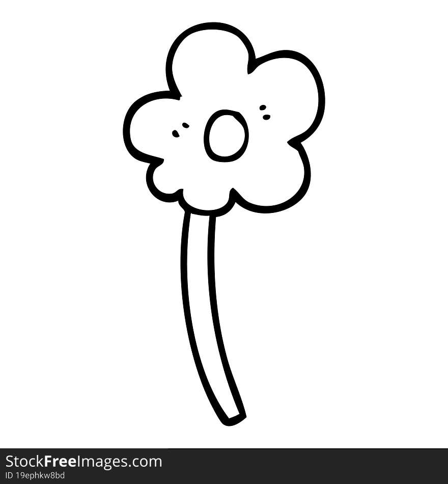 cartoon flower