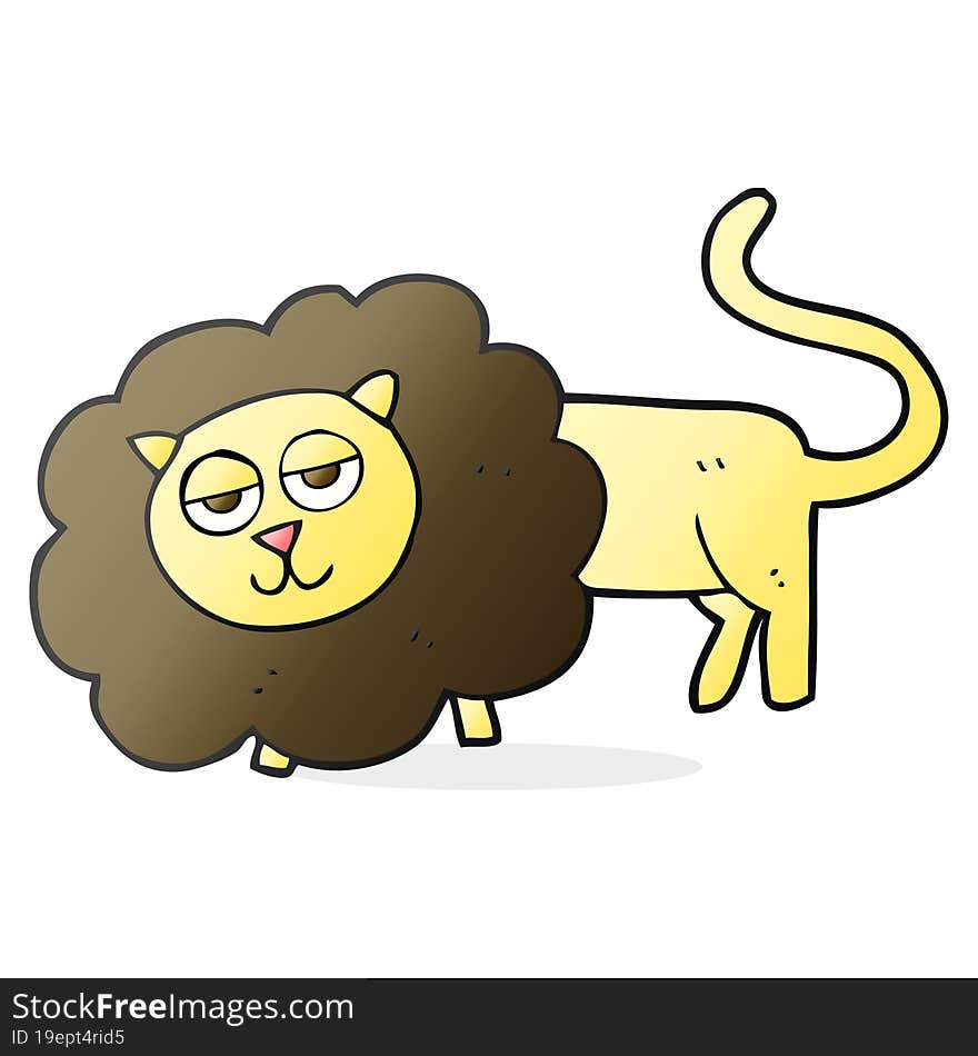 Cartoon Lion