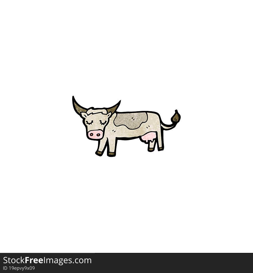 cartoon cow