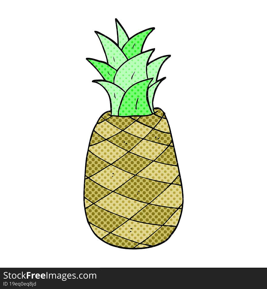 cartoon pineapple